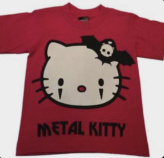 Metal Kitty t shirt, For Men, For Wo &hellip;