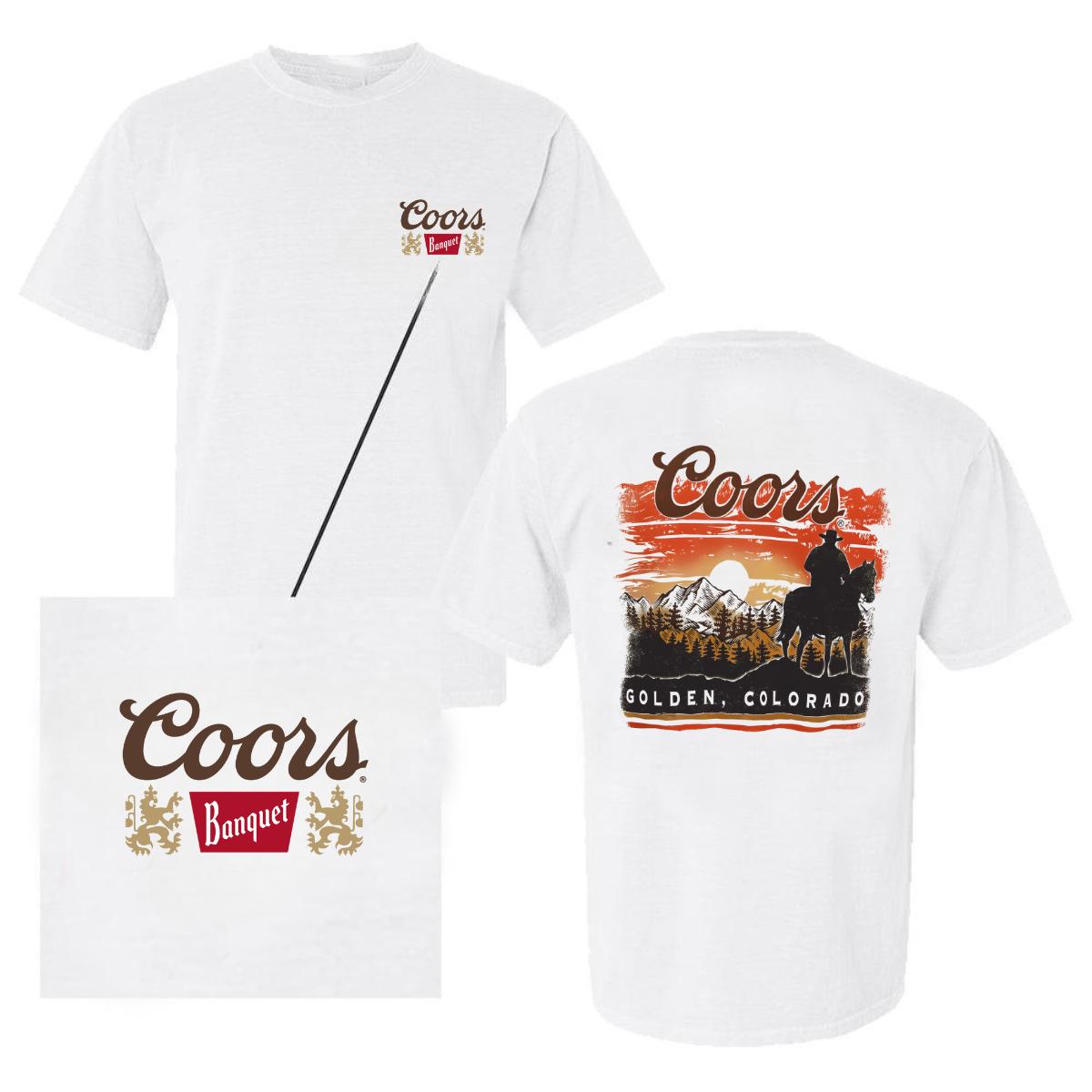 Coors Sunset in Golden Colorado T-Sh &hellip;